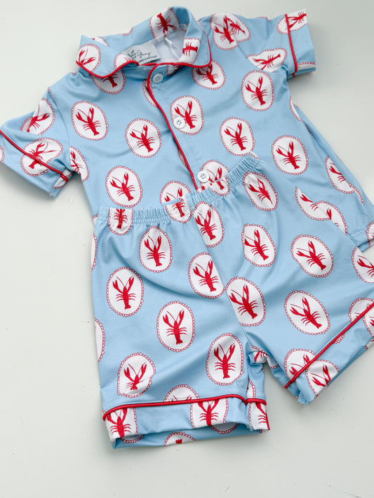Crawfish Cutie Boys Pajama Set