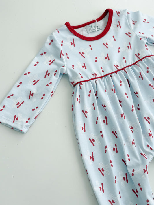 Sam Airplane Long Romper