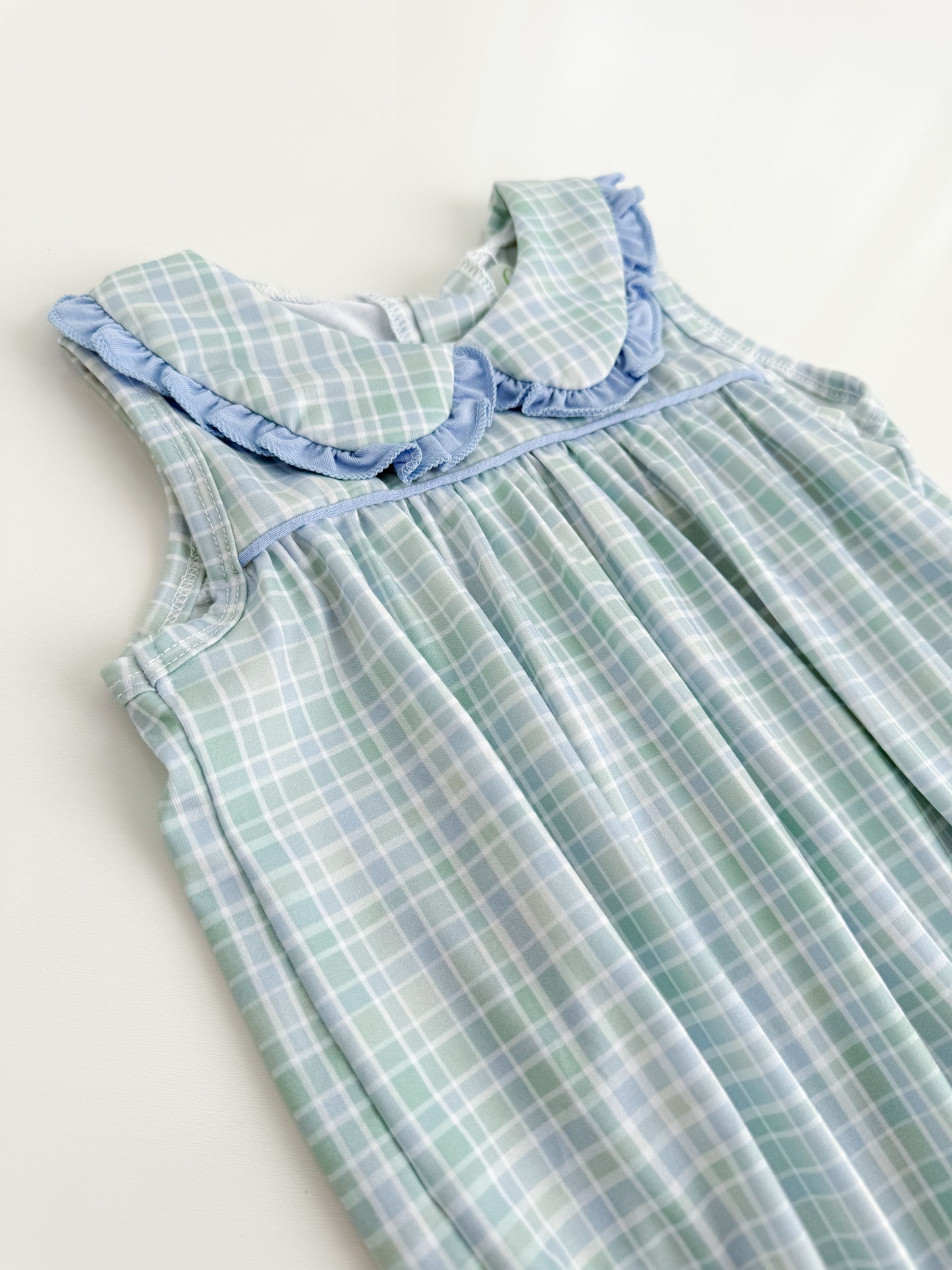 Lincoln Plaid Girls Bubble