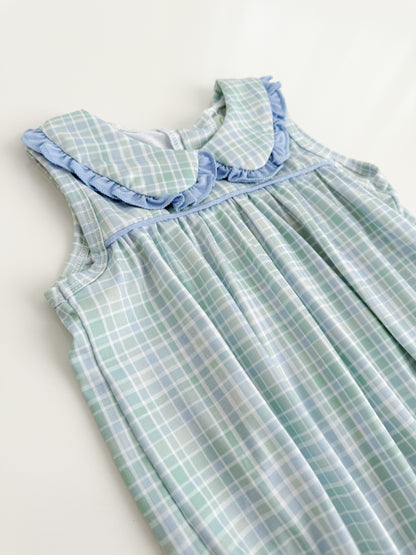 Lincoln Plaid Girls Bubble