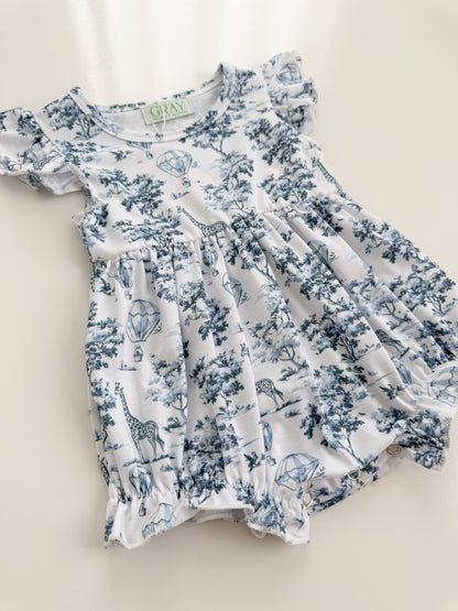 Safari Toile Girls Bubble