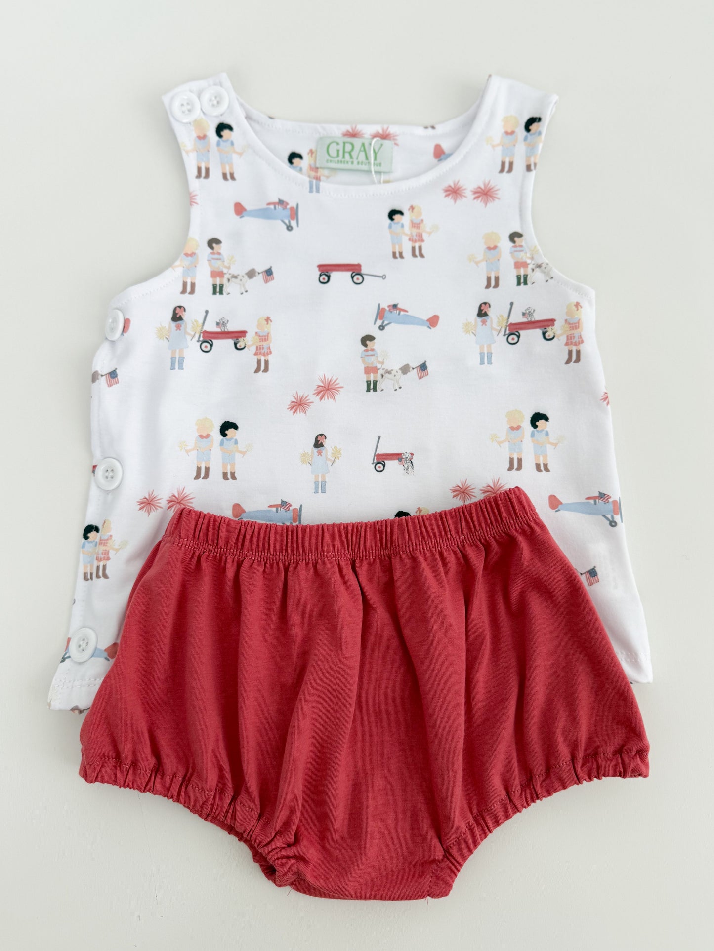 All American Boy Diaper Set