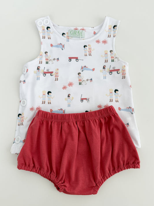 All American Boy Diaper Set