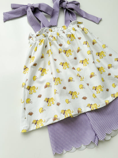 Gamdeday + Gingham Girls Set