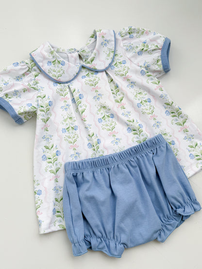 Grace Floral Bloomer Set