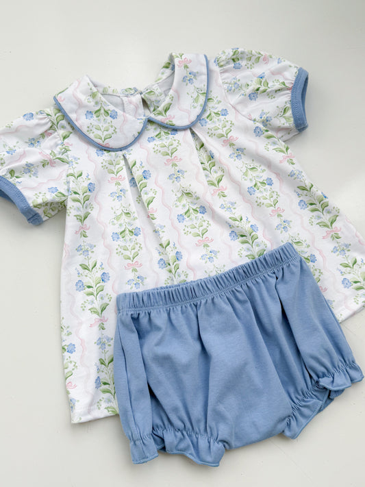 Grace Floral Bloomer Set