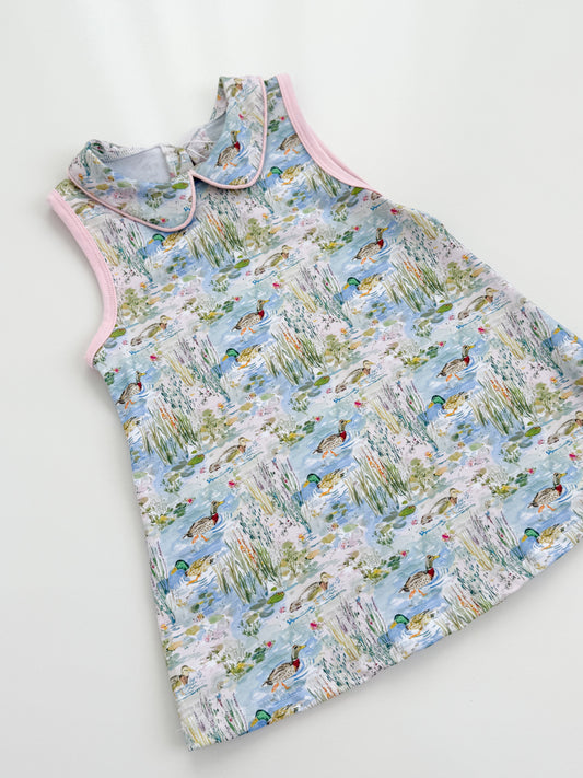 Duck Pond Collared Dress