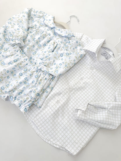 Abram Plaid Button Down Polo