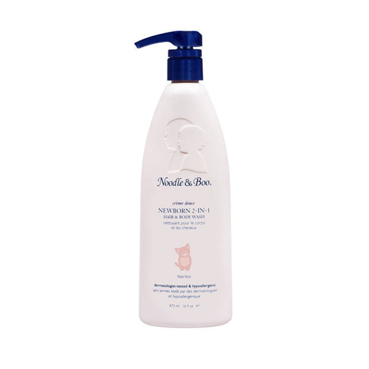 Noodle + Boo - Newborn 2-in-1 Hair & Body Wash, Crème Douce, 16 oz