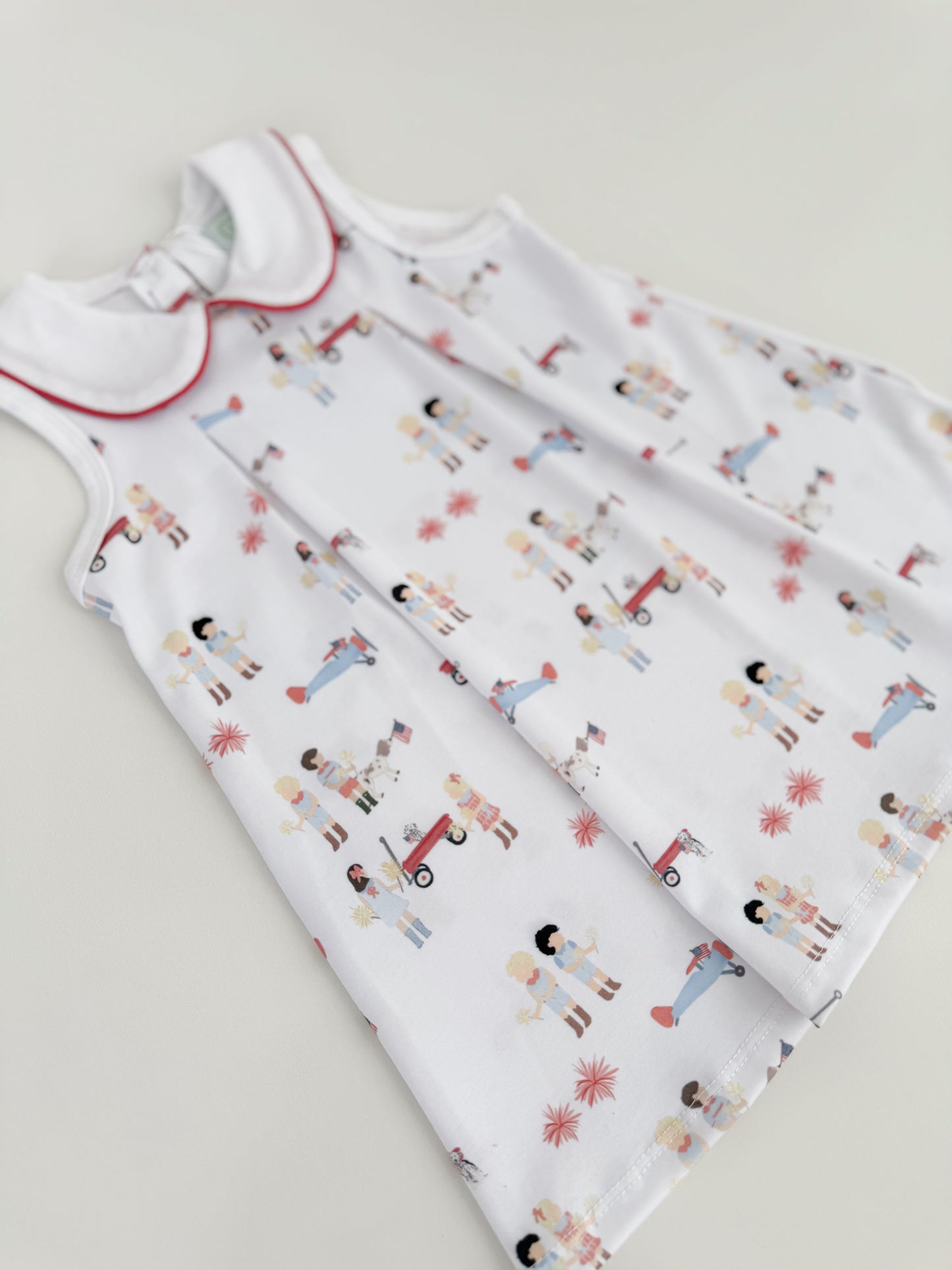 All American Girl Pleated Dress