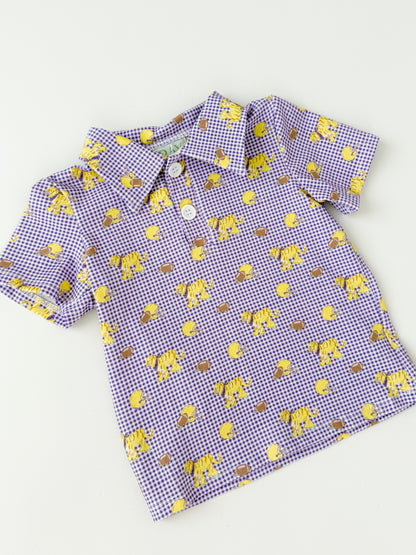 Gameday Gingham Polo