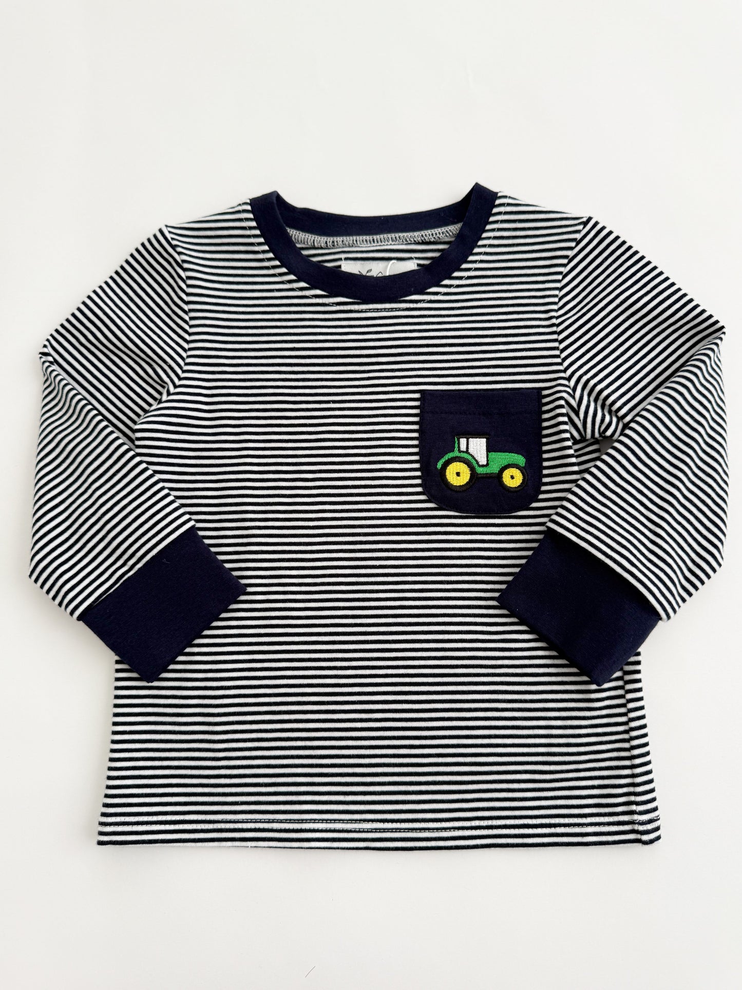 Tractor Pocket Striped Tee