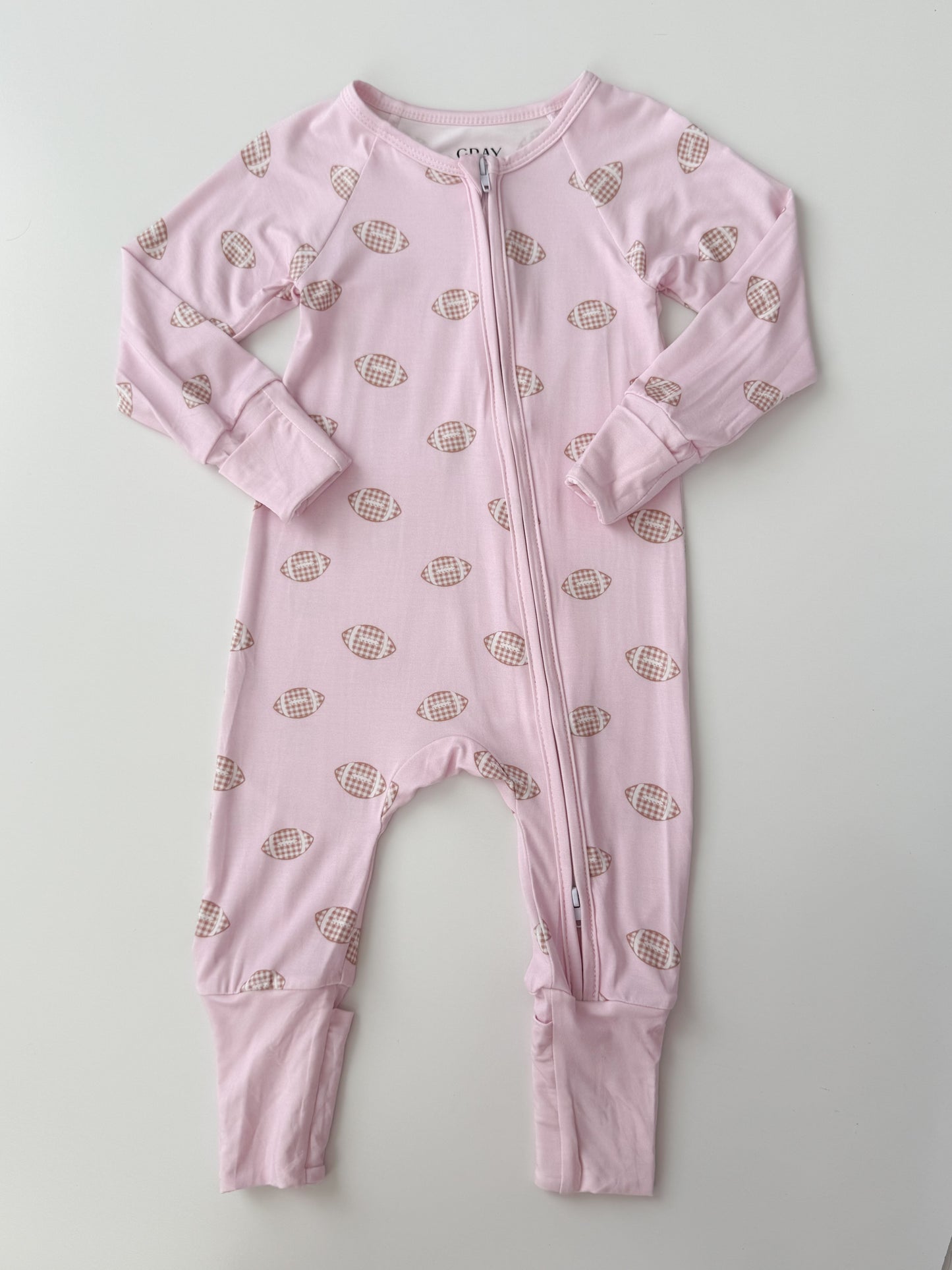 Touchdown Pink Bamboo Zippy