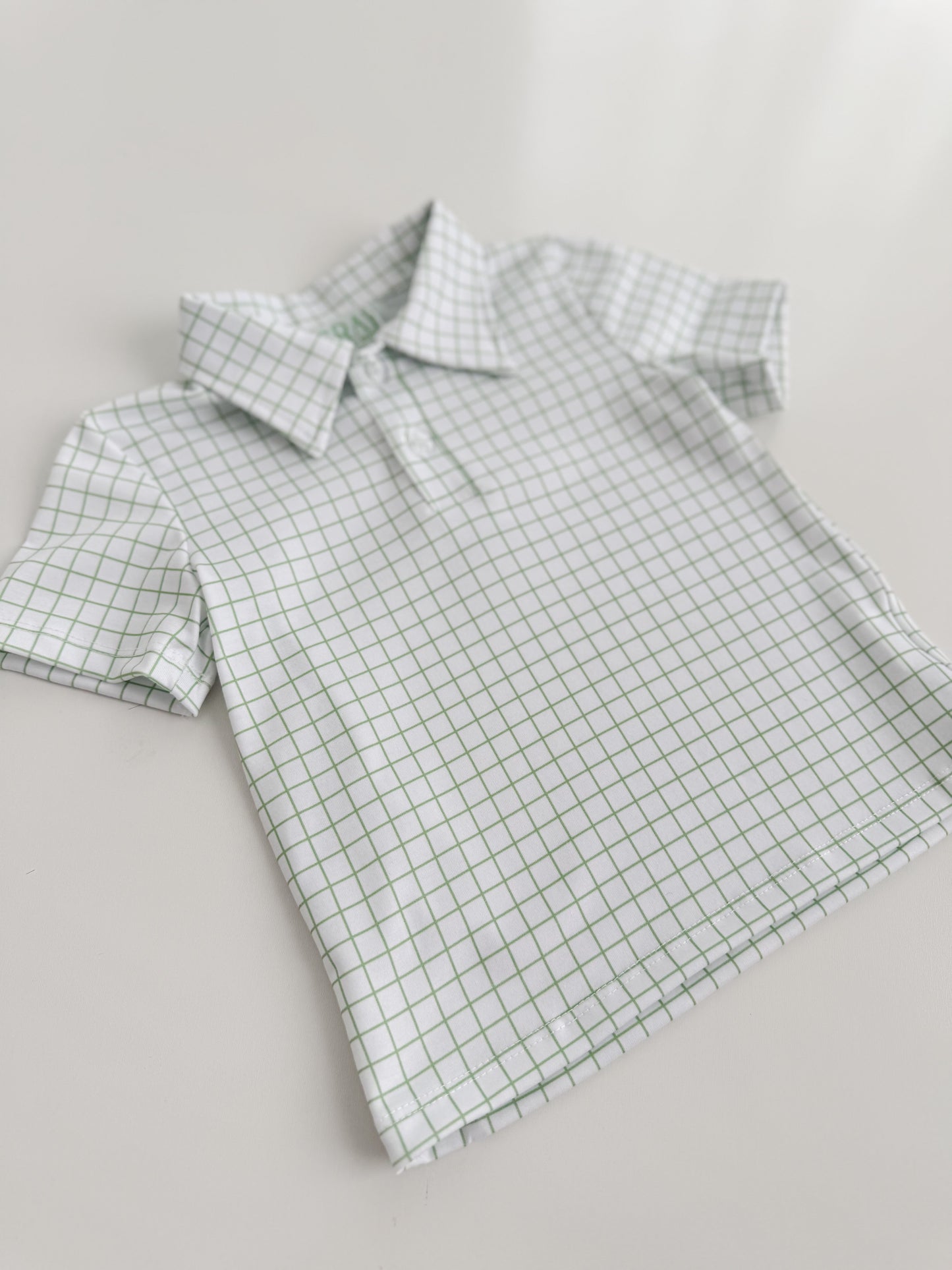 Huck Plaid Polo