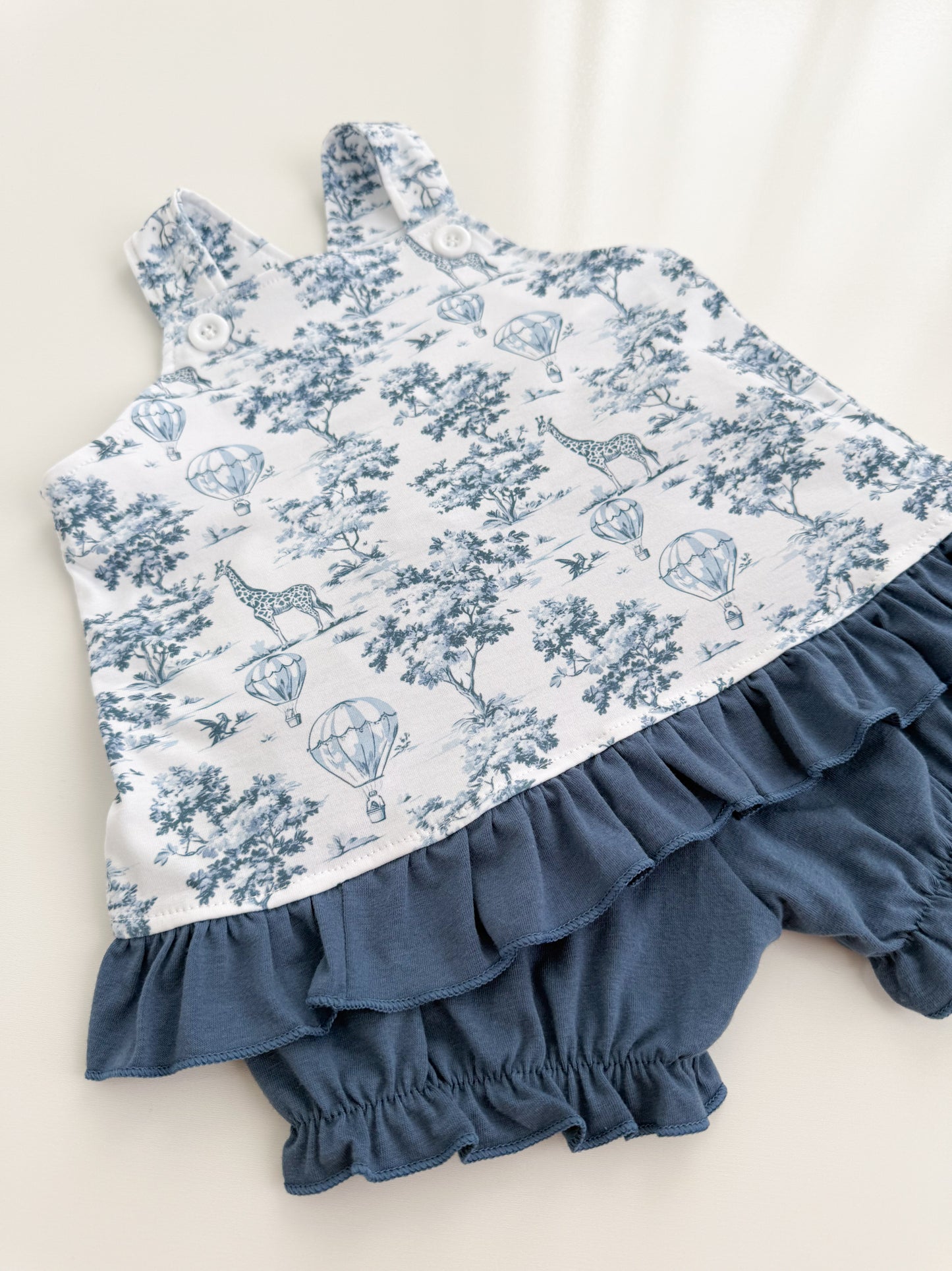 Safari Toile Girls Swing Back Set