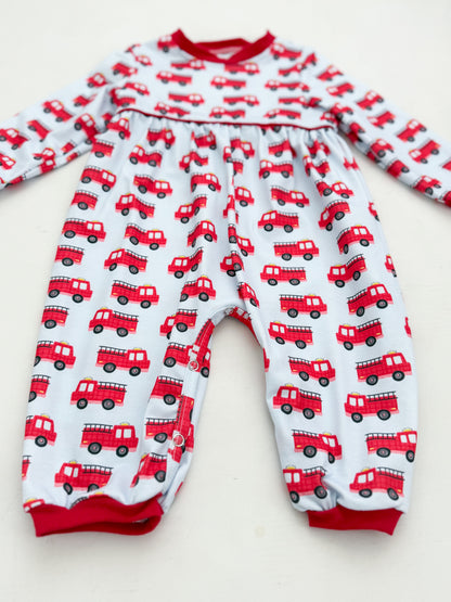 Tucker's Firetruck Romper