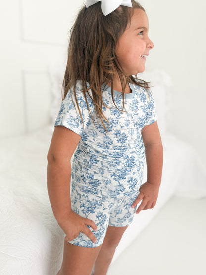 Safari Toile Bamboo Shortie Set