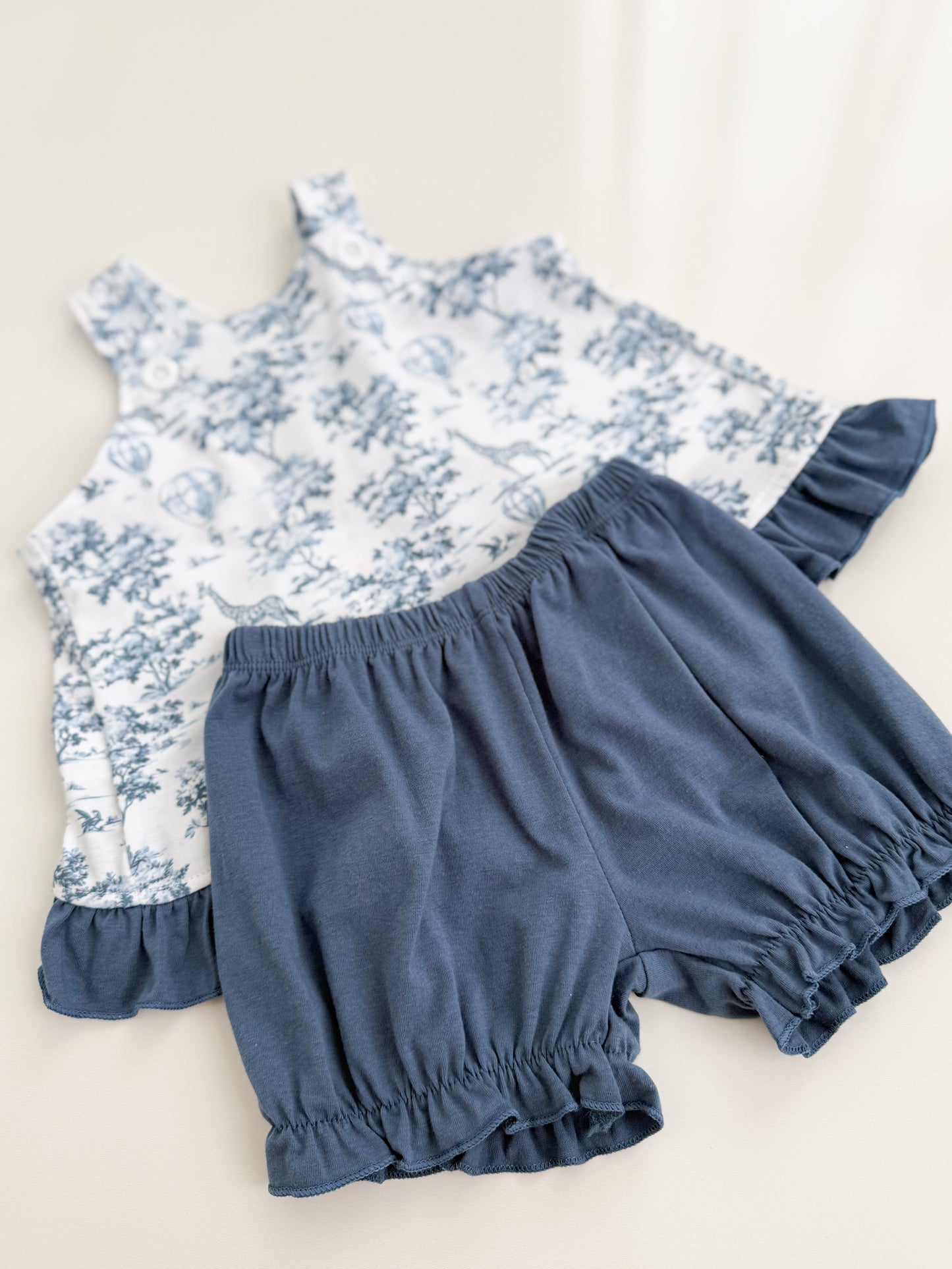 Safari Toile Girls Swing Back Set