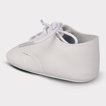 August Lace-Up Crib Shoe