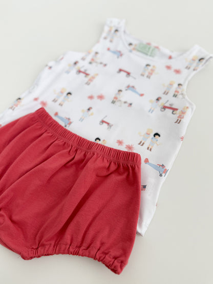 All American Boy Diaper Set
