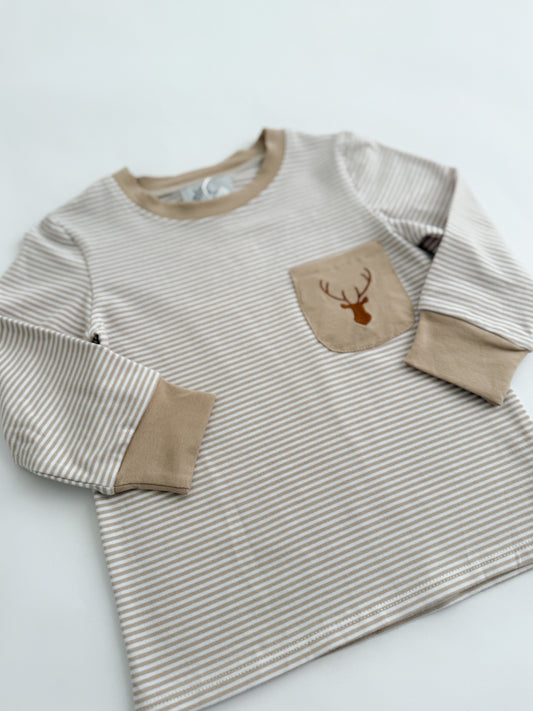 Buck Striped Tee