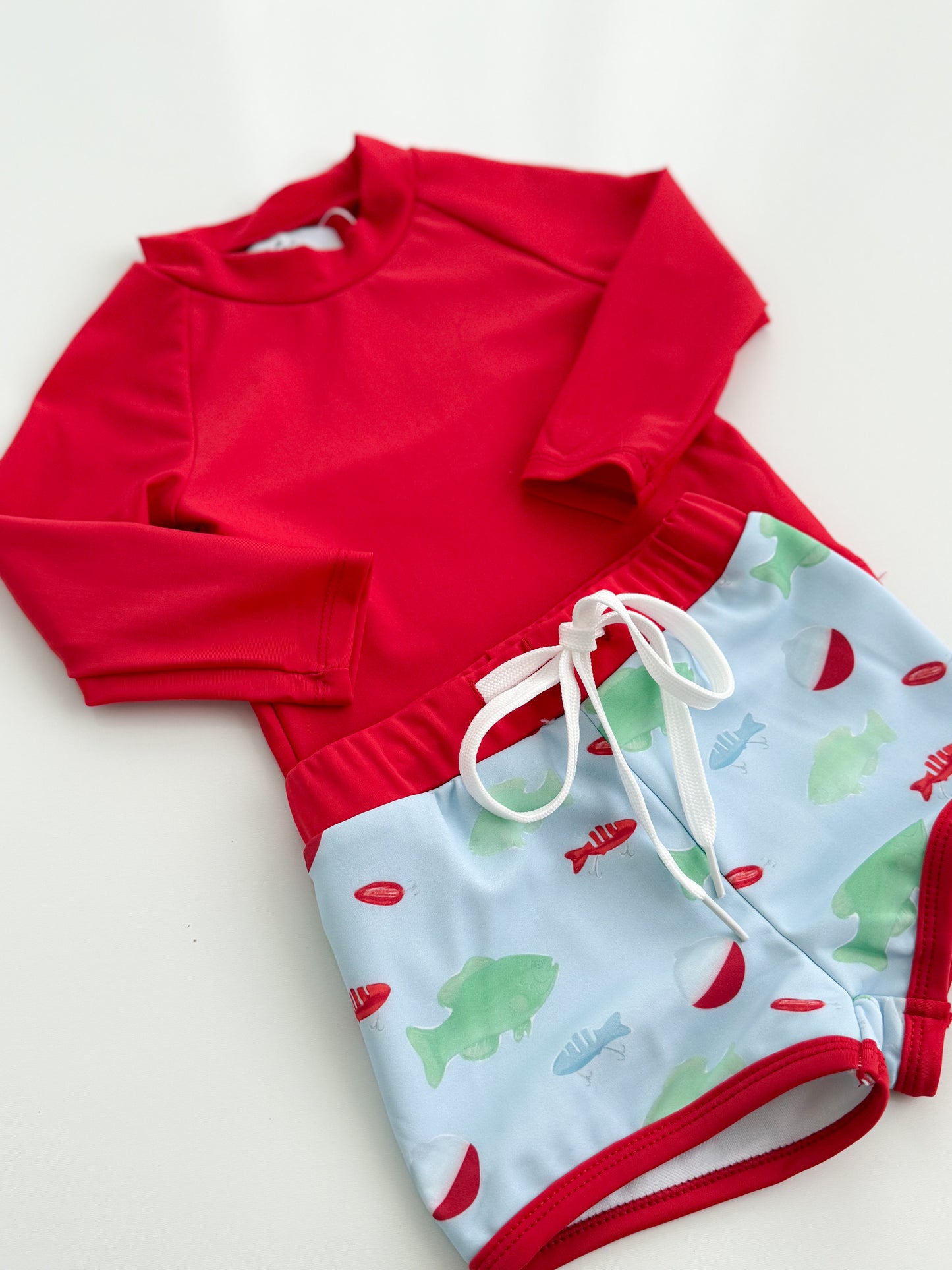 Reeling In Shortie Swim Set