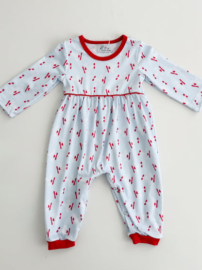Sam Airplane Long Romper