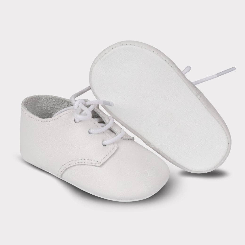 August Lace-Up Crib Shoe
