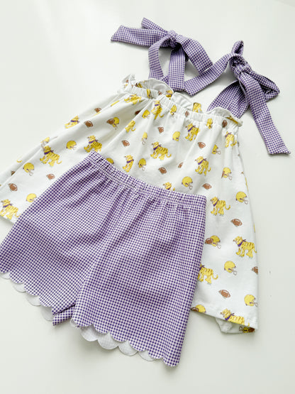 Gamdeday + Gingham Girls Set