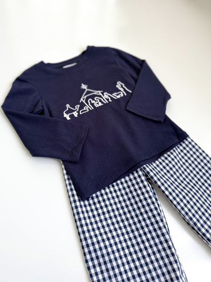 Nativity Scene Boys Pant Set