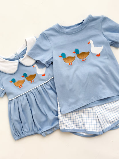 Duck Duck Goose Short Set