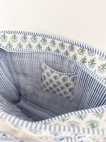 Carolina | Quilted Zipper Tote Bag