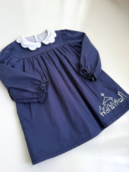 Nativity Scene Girls Dress