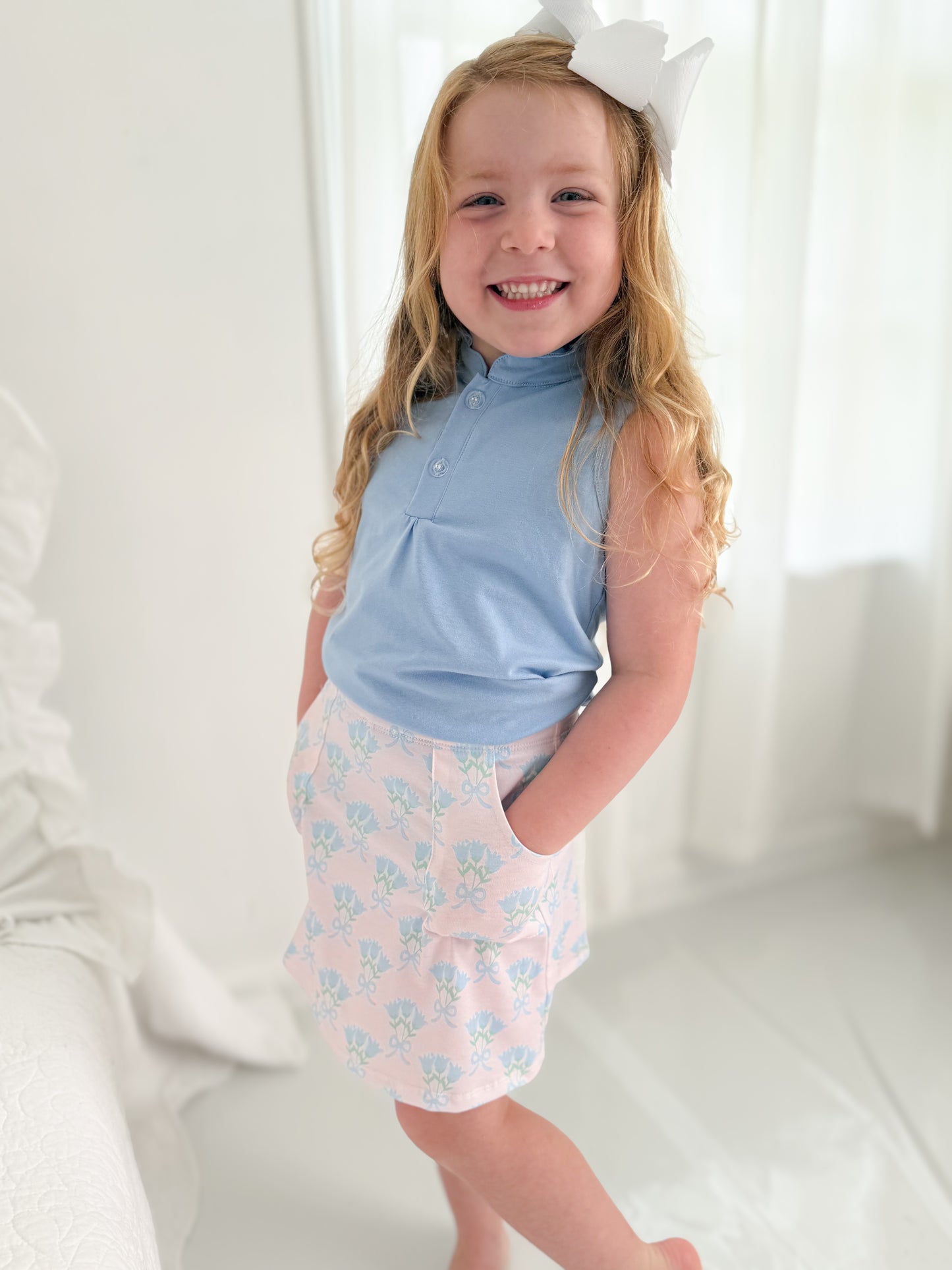 Cecelia Floral Skort Set
