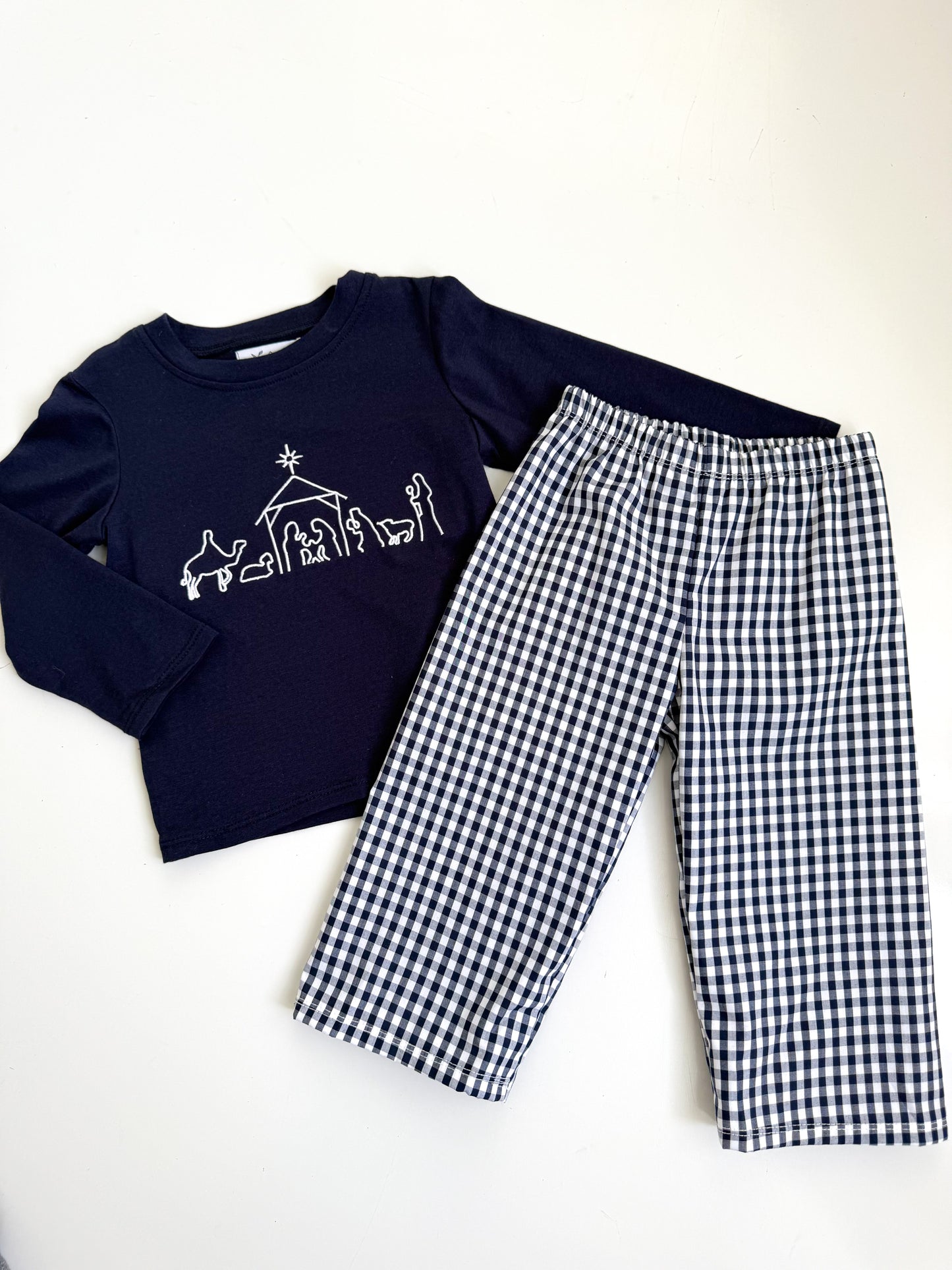 Nativity Scene Boys Pant Set