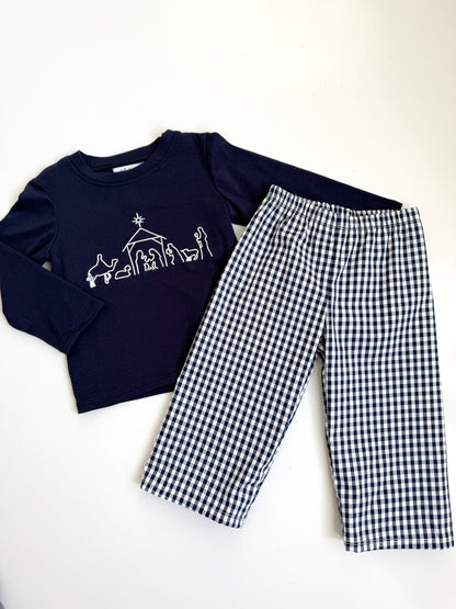 Nativity Scene Boys Pant Set