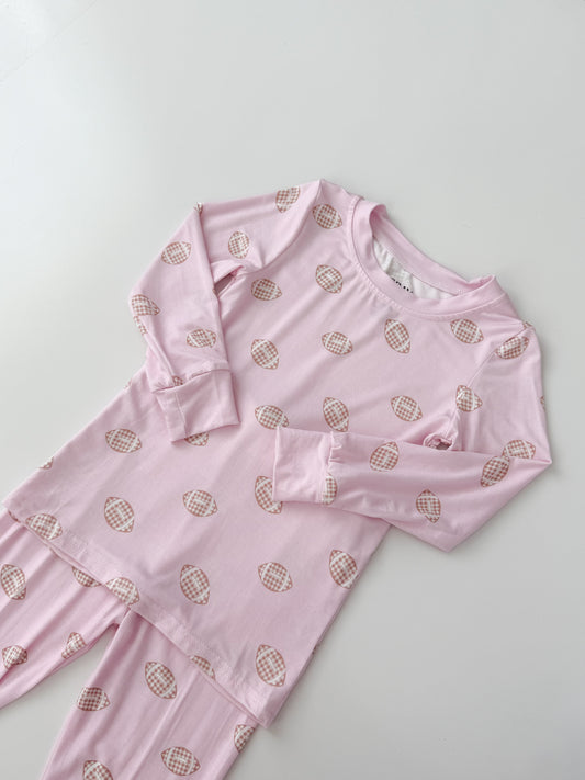 Touchdown Pink Bamboo Set