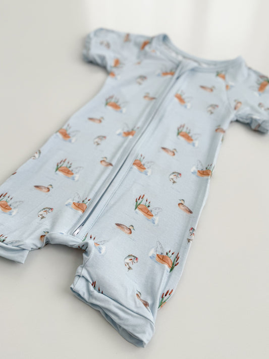 Out Fishing Bamboo Shortie Zippy