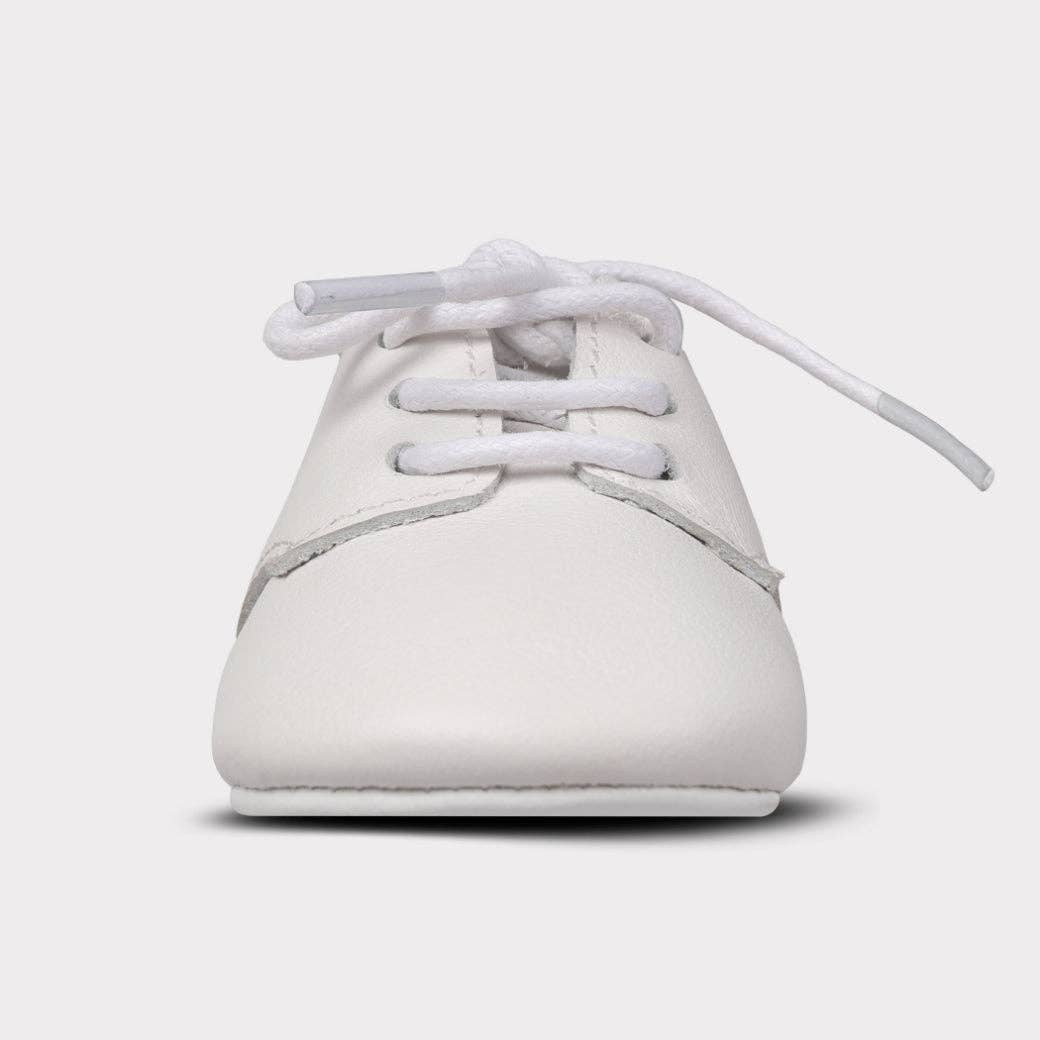 August Lace-Up Crib Shoe