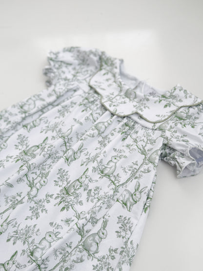 Bunny Toile Dress