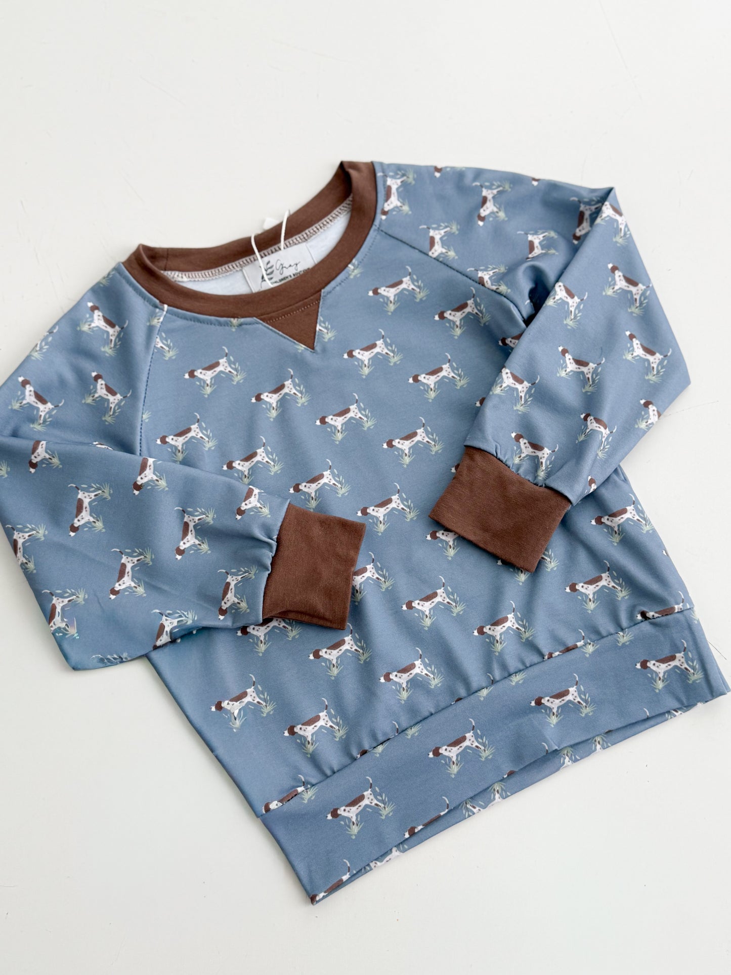 Painted Pointer Knit Pullover
