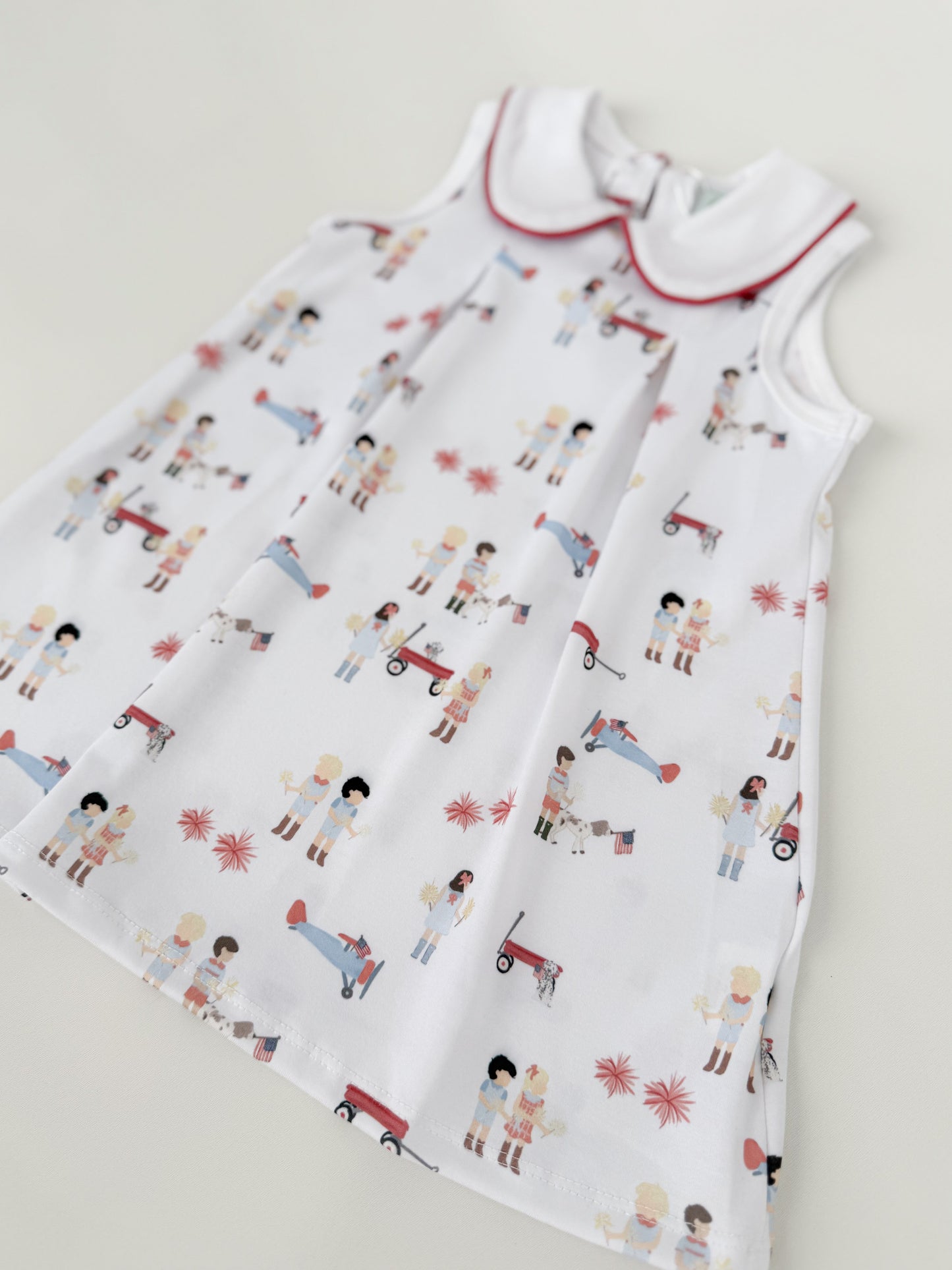 All American Girl Pleated Dress