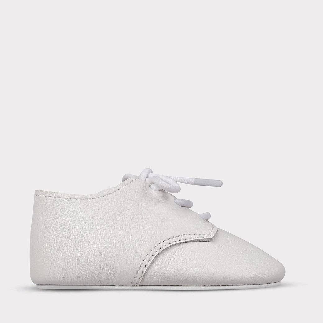 August Lace-Up Crib Shoe