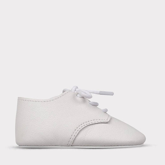 August Lace-Up Crib Shoe