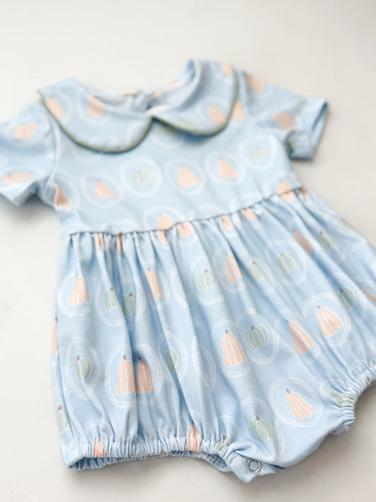 Blue Pumpkin Patch Bubble