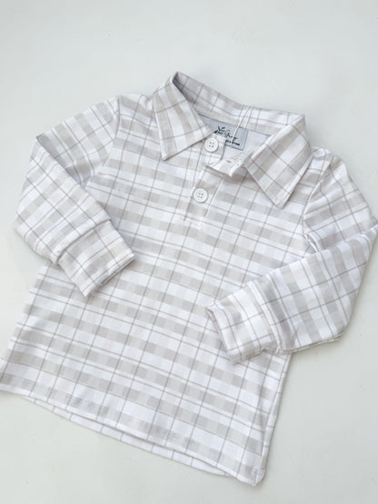 Drew Plaid Polo