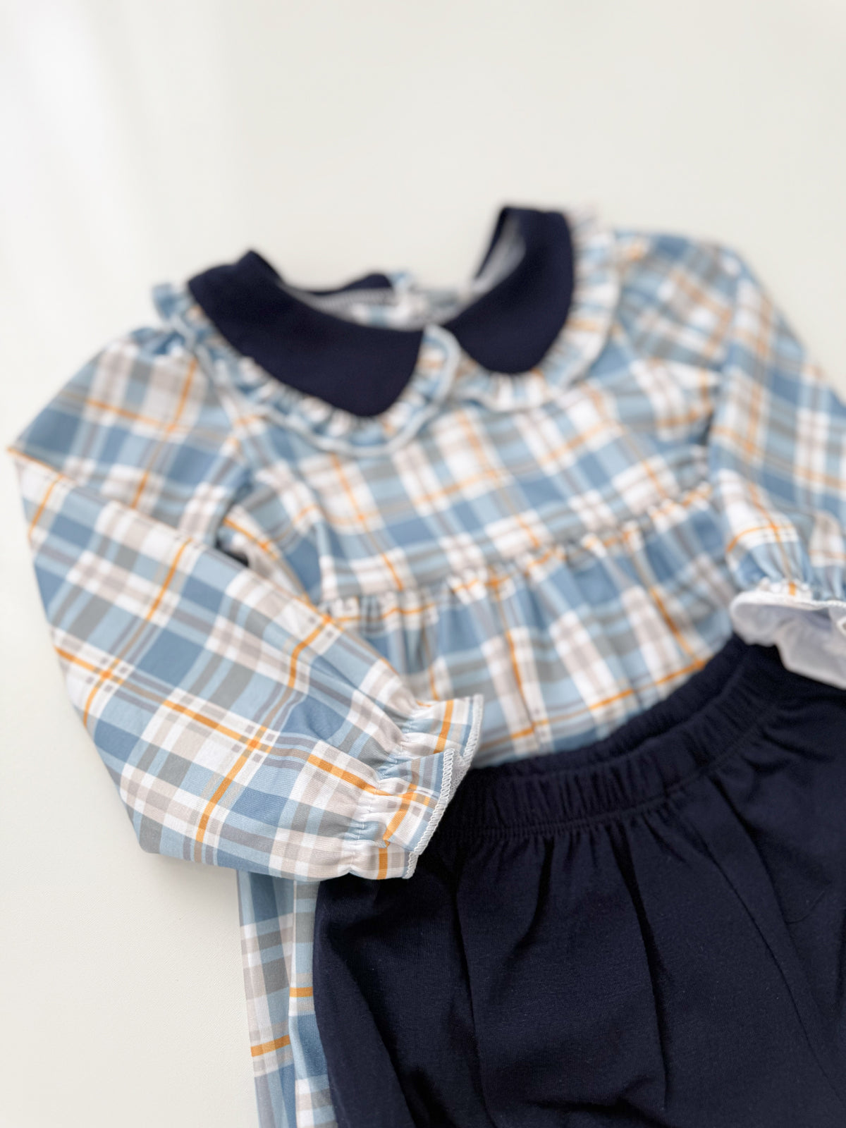 Reese Plaid Bloomer Short Set