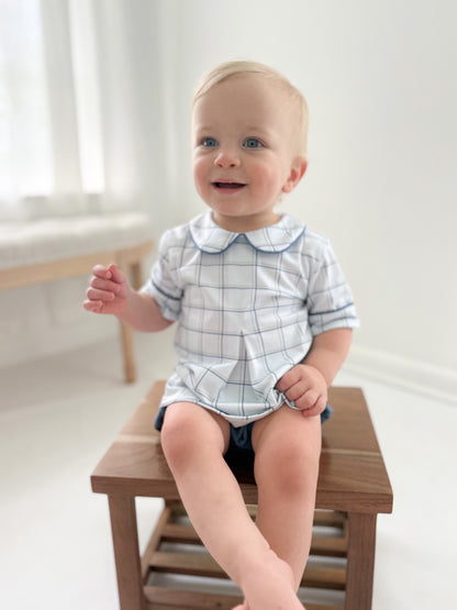 Nicholas Plaid Bloomer Set