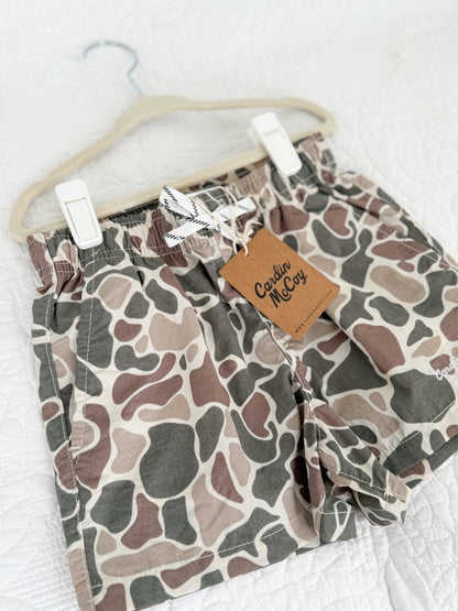 Kids' Sand Camo Performance Shorts