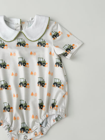 Rowan Pumpkin Short Sleeve Bubble